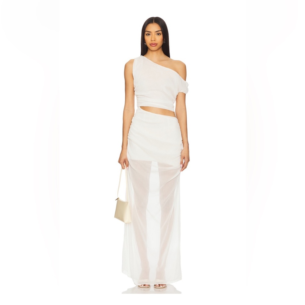 Kilee Maxi Dress Off White SNDYS